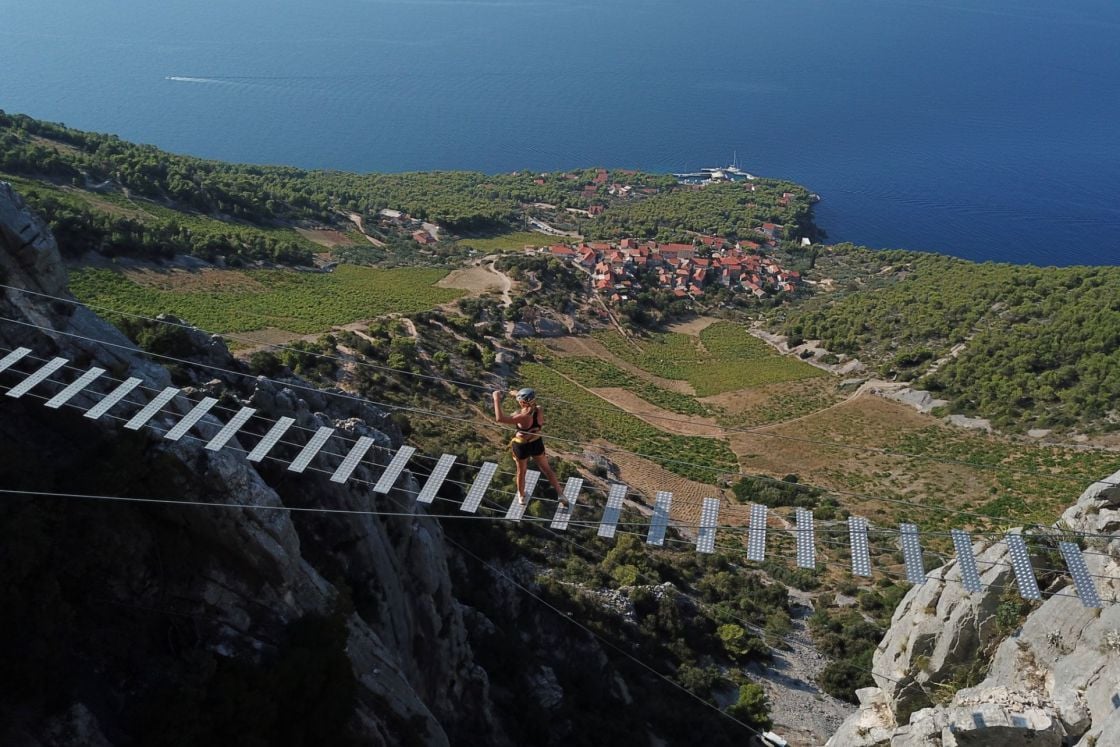 Hvar’s Limestone Cliffs